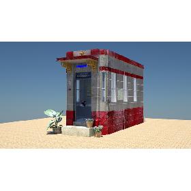 Koban Tsukishima Night and Day 3D model